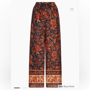 Zimmermann Junie Printed Silk Pant